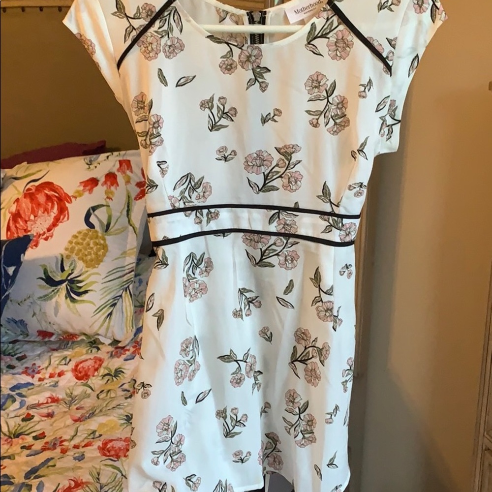 Motherhood Maternity floral blouse.